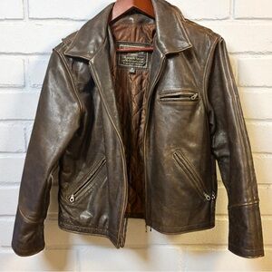 Oakwood Classic Genuine Leather bomber jacket